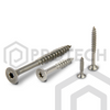 Spanplattenschrauben 4mm TORX aus Edelstahl A2