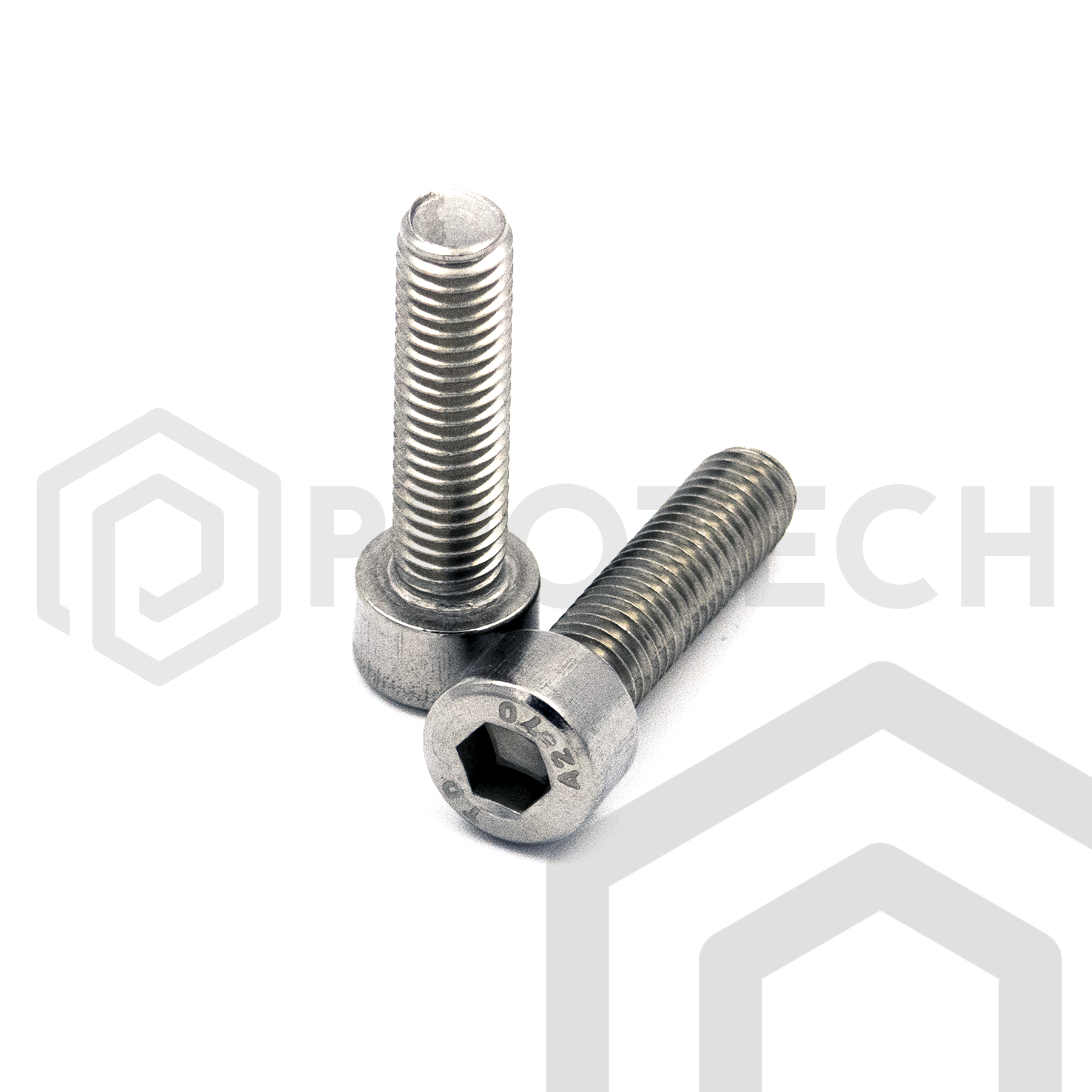 Zylinderschrauben M5 von 6 bis 25mm mit Innensechskant DIN 912 aus Edelstahl A2