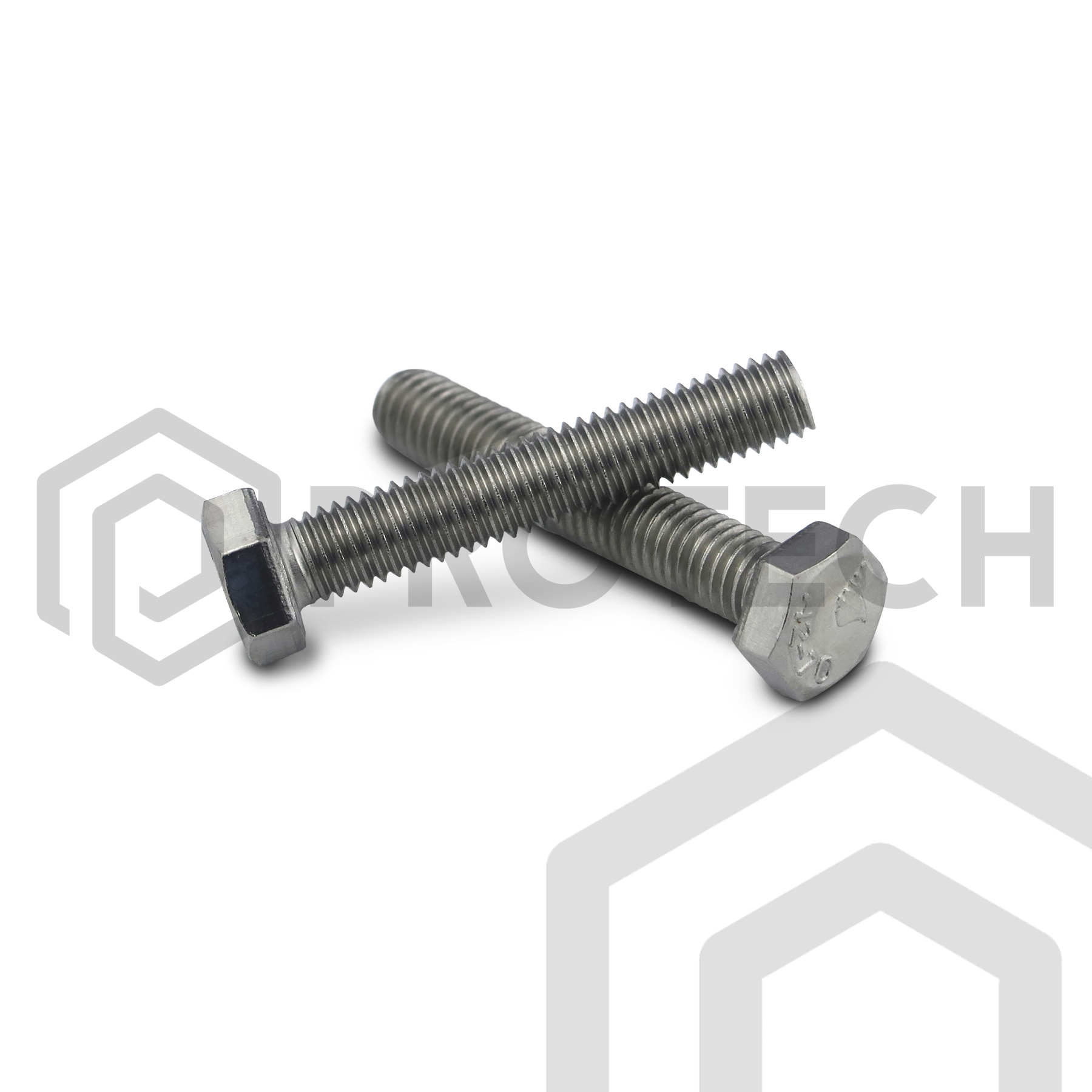 Sechskantschrauben M6 von 6 bis 30mm DIN 933 aus Edelstahl A2