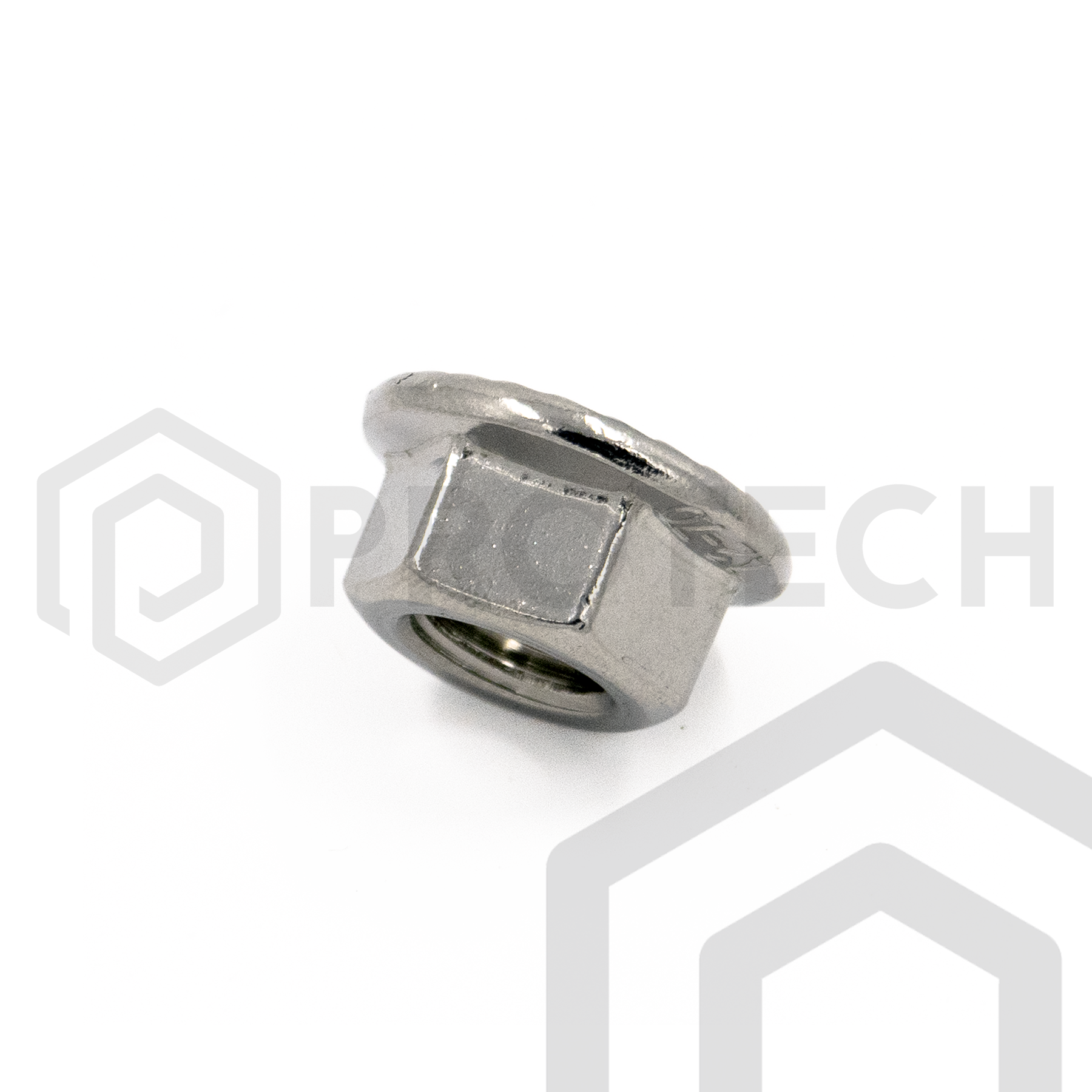 Sechskantmuttern mit Flansch DIN 6923 aus Edelstahl A2