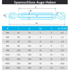 Spannschloss Auge-Haken ähnl. DIN 1480 aus Edelstahl A4